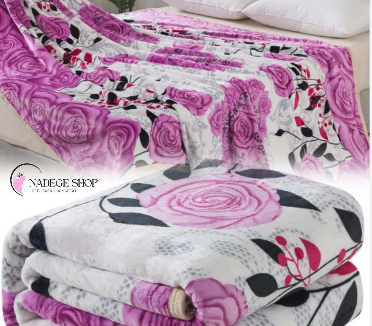 CLOUDTOUCH Luxury Flannel Blanket