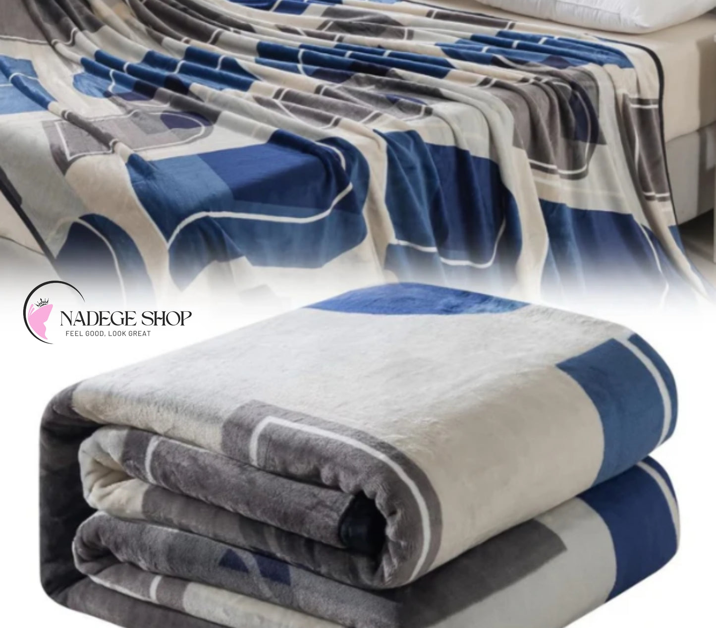 CLOUDTOUCH Luxury Flannel Blanket