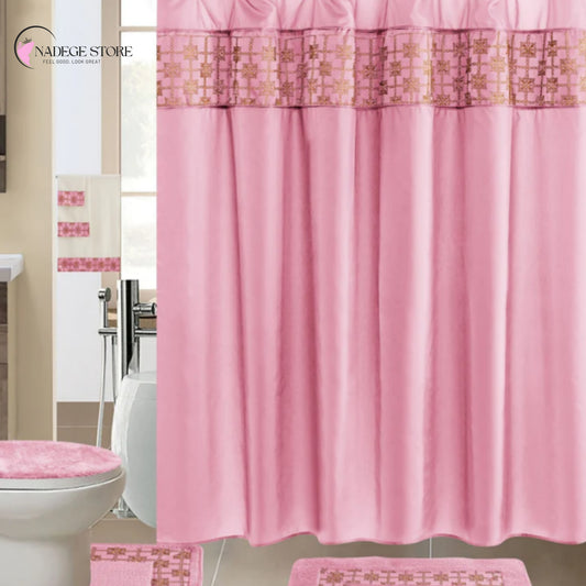 SPAGLOW 19-Piece Complete Bathroom Set